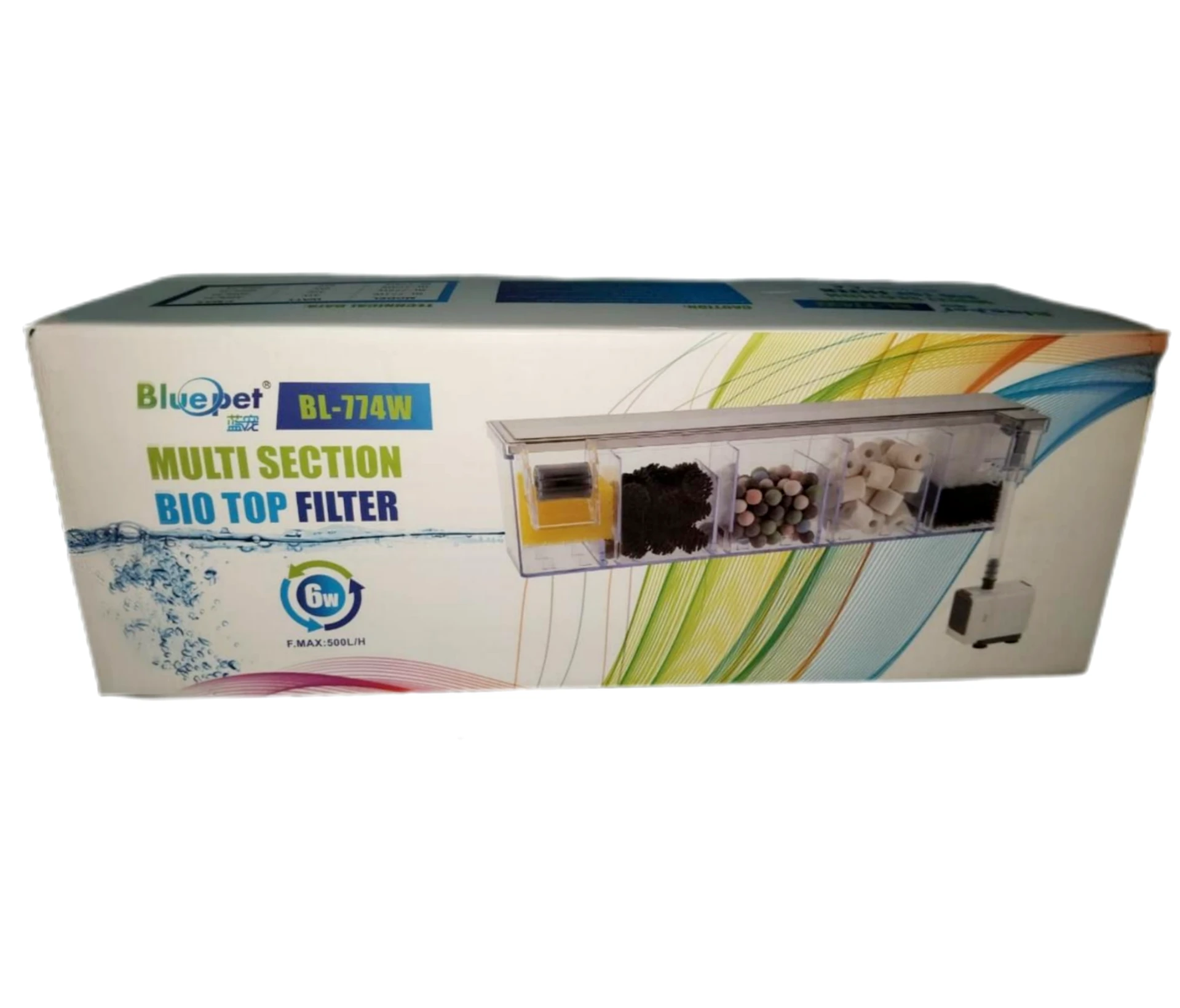 Blue Pet BL-774W 5-Stage Top Filter product photograph