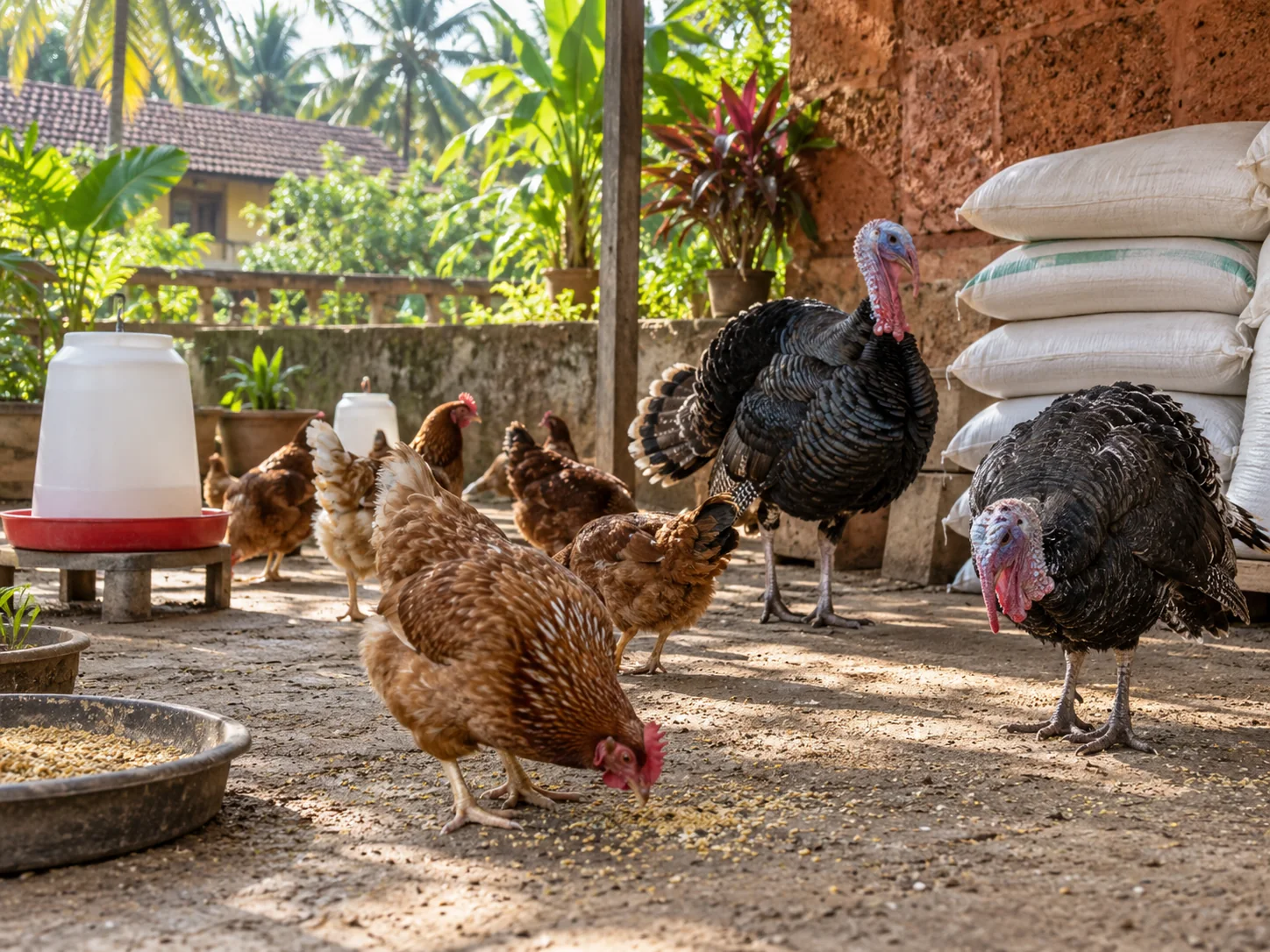 Illustrative poultry